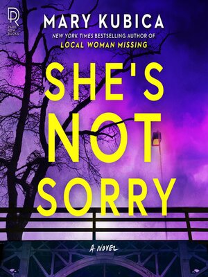 cover image of She's Not Sorry